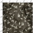 thumbnail image 2 of Soimoi Minky Green Fabric By the Yard - 56 Inch Wide - Leaves Pattern Fabric - Botanical and Elegant Designs for Various Uses Printed Fabric, 2 of 6