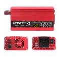 Professional 1500W/2000W Car Inverter DC 12 V to AC 220 V Power