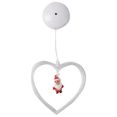 

Outdoor Bulb Lights Christmas Lights Santa Christmas Tree Jingle Window Lights With Little Hanging Ornament Santa And Deer Christmas Tree Battery Operated Indoor Lights For Christmas Decorations
