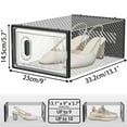 thumbnail image 3 of Organizador de zapatos SIMPDIY para guardar zapatos, 12 unidades, tamaño 10, 3 of 9