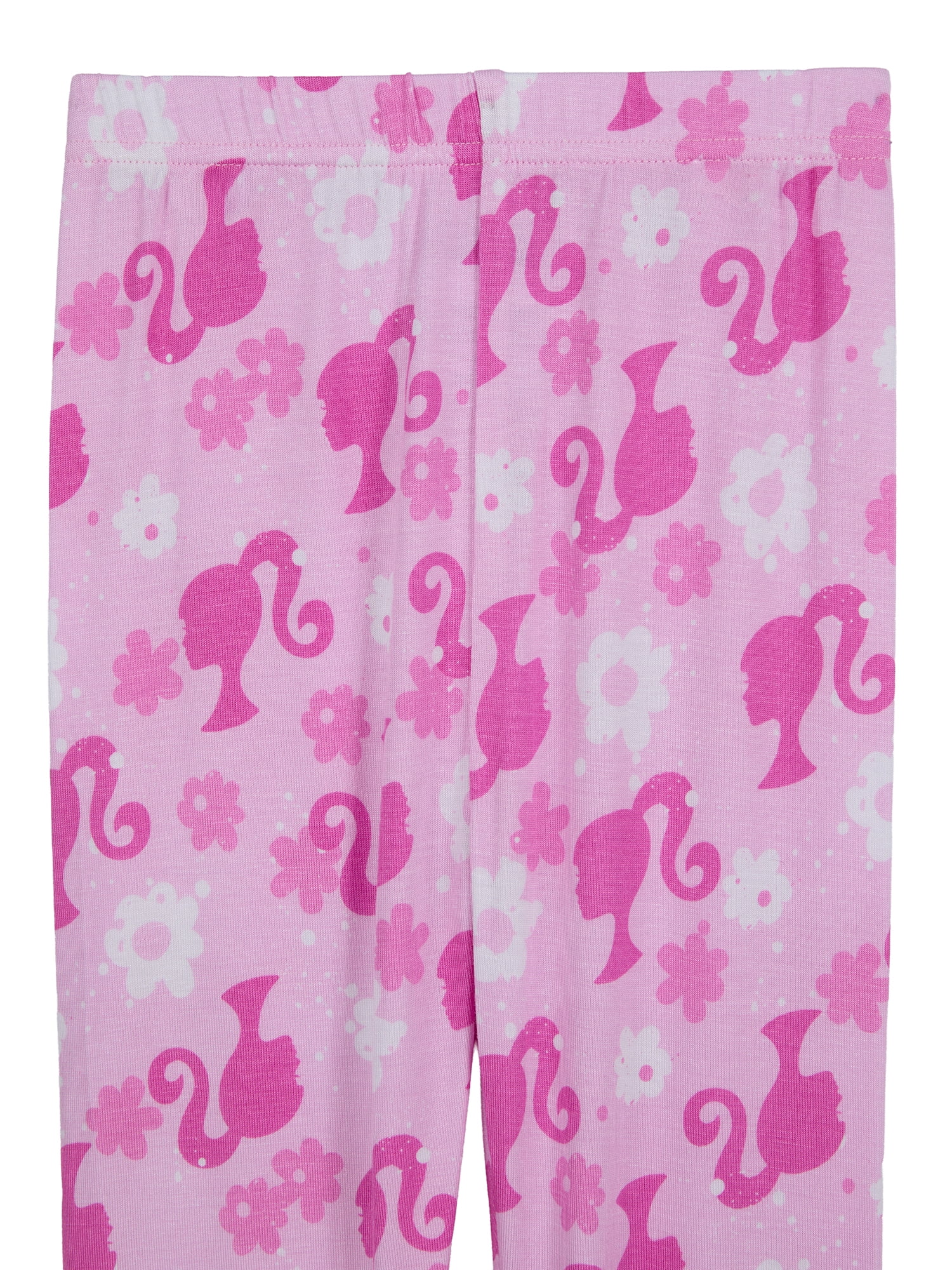 Barbie Toddler Unisex Long Sleeve Top and Pants, 2-Piece Pajama Set, Sizes 12M-5T