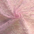 thumbnail image 2 of Raschel Lace Fabric 60" Wide Polyester French Floral by the yard (Pink), 2 of 3