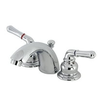Kingston Brass KB951B Victorian Mini-Widespread Bathroom Faucet, Polished Chrome
