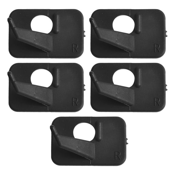 High Quality New Arrow Rest Outdoor Sports Black Hunting Plastic Recurve Bow Replacement Part Right Hand 3.8*2Cm Right Hand Fangkenuo