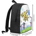 thumbnail image 2 of Wow! Wow! Anime Wubbzy! Laptop Bag Cartoon Backpack Casual Travel Backpacks Daypack For Men Women, 2 of 8