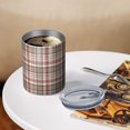 thumbnail image 3 of 12oz Coffee Tumblers Red and Green Plaid Christmas Pattern Stainless Steel Vacuum Insulated Travel Tumbler Coffee Cups Mug with Lid and Straw with Cleaning Brush for Cold & Hot Drinks, 3 of 5