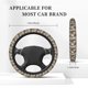 thumbnail image 3 of Balery Cartoon Bear Fundas elásticas antideslizantes para volante, funda protectora universal para hombre y mujer, 15 pulgadas, accesorios para coche., 3 of 6