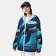 thumbnail image 3 of Balery Colorful Ocean Whale Sudadera ligera de manga larga con capucha y protección solar UPF 50+ para hombre y mujer, ideal para pesca y running-Large, 3 of 7