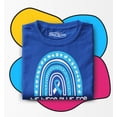 thumbnail image 3 of Shop4Ever We Wear Blue for Autism Awareness Rainbow Toddler's Cotton T-Shirt 5T/6T Royal Blue, 3 of 6