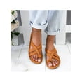 thumbnail image 4 of Rockomi Women's Slides Flip Flops Ring Toe Sandals Comfort Slippers Open Toe Flat Heel Summer, 4 of 4