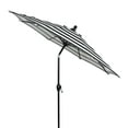thumbnail image 2 of Better Homes & Gardens 9' Outdoor Market Patio Umbrella, Ibiza Stripe, 2 of 9