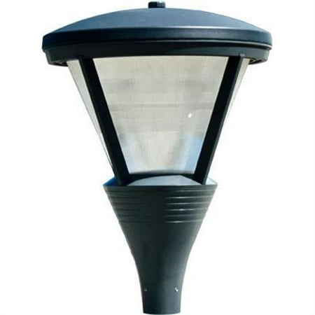 

Powder Coated Cast Aluminum Architectural Post Top Light Fixture Black - 34.50 x 25.25 x 25.25 in.
