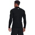 thumbnail image 3 of Camisa Under Armour ColdGear Armour Ajustada con Cuello Simulado para Hombre, 3 of 4