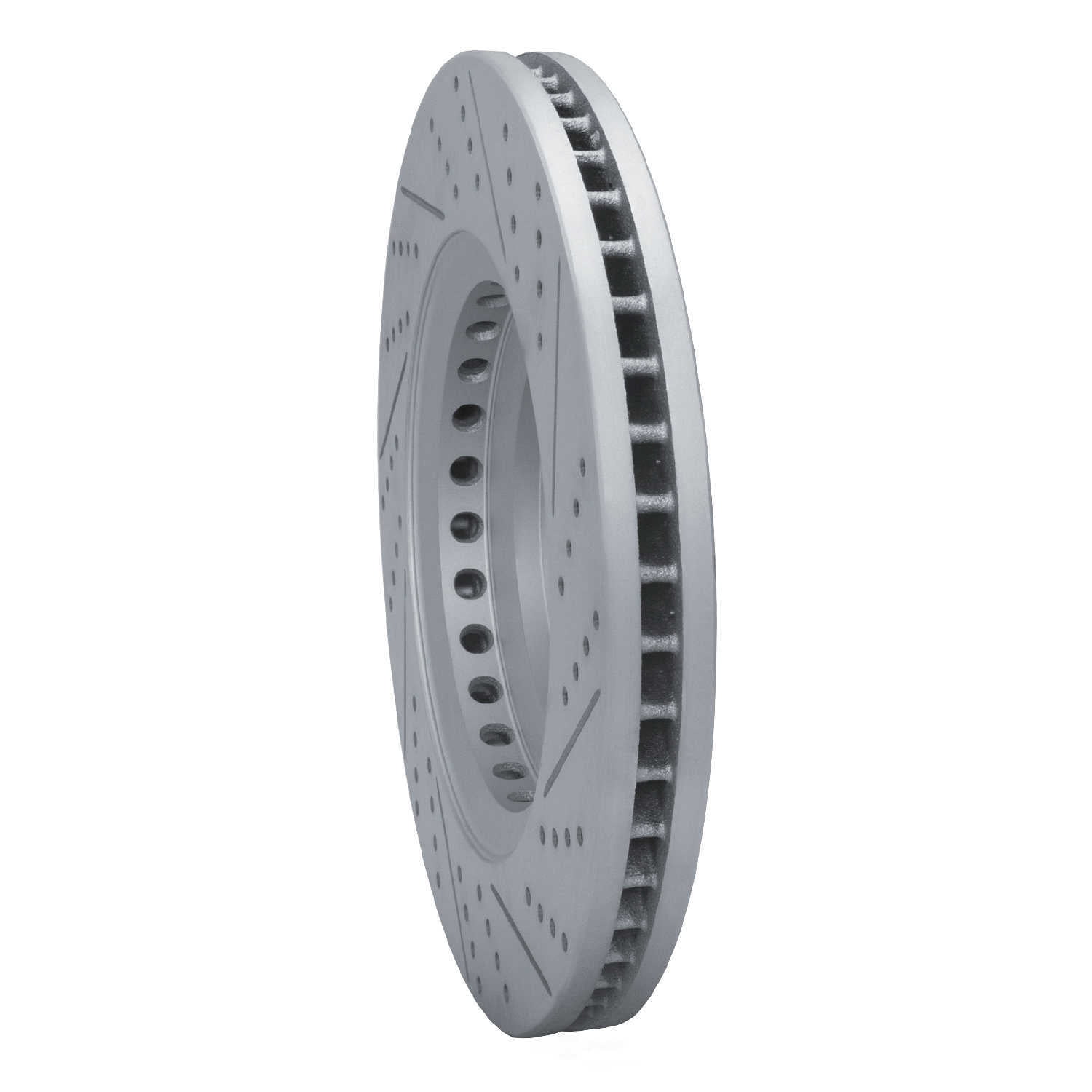 Dynamic Friction Company 830-75019D DFC Geoperformance Rotor - Drilled and Slotted