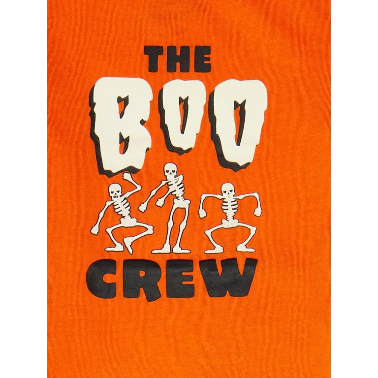 Toddler Unisex Matching Family Halloween Pajamas Boo Crew 2 Piece