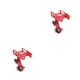 thumbnail image 4 of Soporte para teléfono Eigraketly de bicicleta 2piezas Rojo Accesorios de soporte Montaje de motocicleta, 4 of 6
