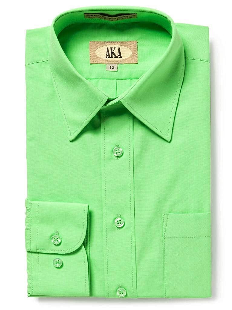 lime green formal shirt