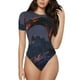 thumbnail image 1 of Balery Fire Breathing Dragon Twilight Body de cuello redondo de manga corta para mujer Tops de manga corta Tops básicos-Medium, 1 of 7