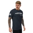 thumbnail image 4 of GODS ARMY men Fitted T-shirt (Midnight Navy, L), 4 of 4