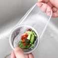 thumbnail image 4 of Kitchen Sink Strainer Mesh Bag - 100 PCS Large Disposable Sink Net Strainer Filter Bags for Collecting Kitchen Food Waste Leftover Garbage,Fits Deep Sink Strainer Basket, 4 of 5