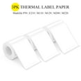 thumbnail image 2 of Marklife P50 Label Paper Roll Compatible Phomemo M110 M220 M112 M220 Thermal Printer White Transparent Laser Self Adhesive Label 24-24mm Color, 2 of 6