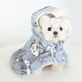 thumbnail image 6 of Reheyre Attractive Pet Cloak Costume - Delicate Edging Fabric - Cloud Pattern Hooded Cape Coat - Perfect for Winter, 6 of 8