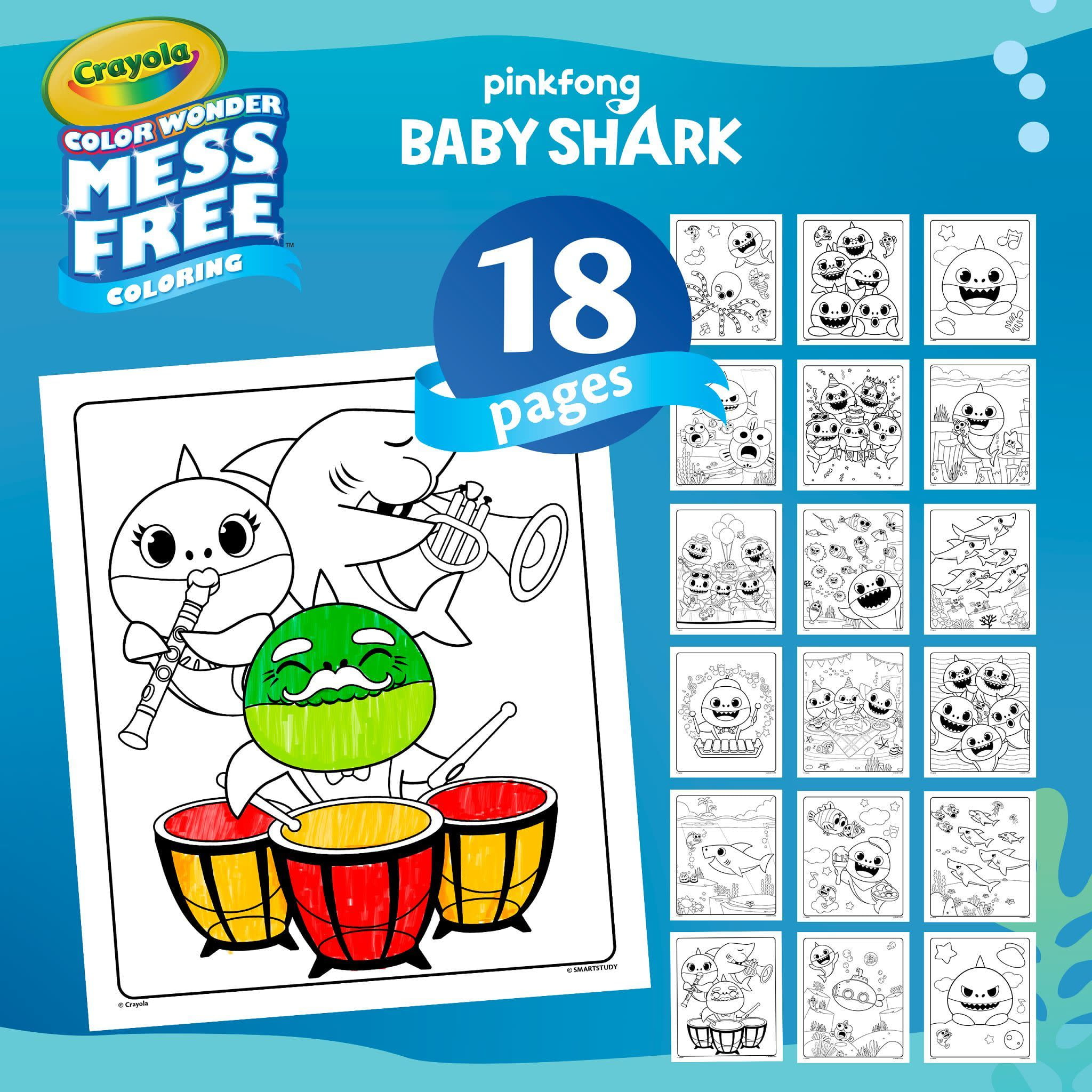 Crayola Color Wonder Blippi, Mess Free Coloring Pages & Markers, Gift for Kids, Age 3, 4, 5, 6 - Giochi e Prodotti per l'Età Evolutiva