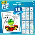 thumbnail image 6 of Crayola Color Wonder Mess Free Baby Shark Coloring Set, 23 Pcs, Coloring Book for Toddlers, Travel Activity, Gift, Ages 3+, 6 of 7