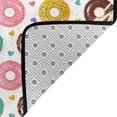 thumbnail image 4 of Colorful donuts D Shaggy Area Rug, Rugs for Living Room Bedroom Non Slip Door Mat Indoor Carpet Machine Washable Nursery Home Decor Floor Mats for Entryway 60x39in-#, 4 of 5