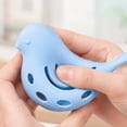 thumbnail image 4 of Silicone Bird Cat Food Leaking Toy, Interactive Treat Dispensing Puzzle for Cats, Stress Relief Teaser, Slow Feeder Chew Toy for Indoor Pets, Green, 4 of 6