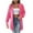 Hot Pink, variant on gakvbuo Long Cardigan Sweaters For Women Women'S Solid Color Fashionable Loose Sweater Cardigan Tops