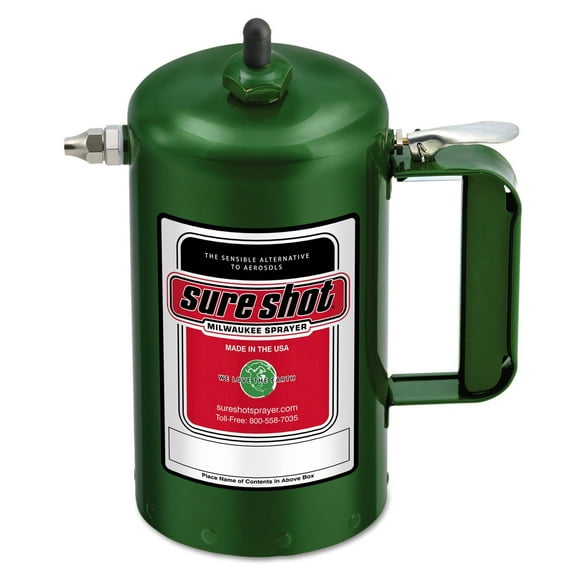 Milwaukee Sprayer Manufacturing Sure Shot A1000 Steel Sprayer, 32 oz, Green