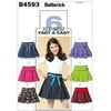 Butterick Girls' Skirt-cs (12-14-16)