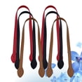 thumbnail image 2 of Sangle de Sac à Main en Cuir pour Sac Couleurs Assorties Design Classique à la Mode et Durable 6 Pcs Rouge Noir Jaune Marron, 2 of 8
