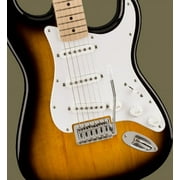 Squier Sonic Stratocaster Pack, Maple FB, 2-Color Sunburst, Gig Bag, 10G