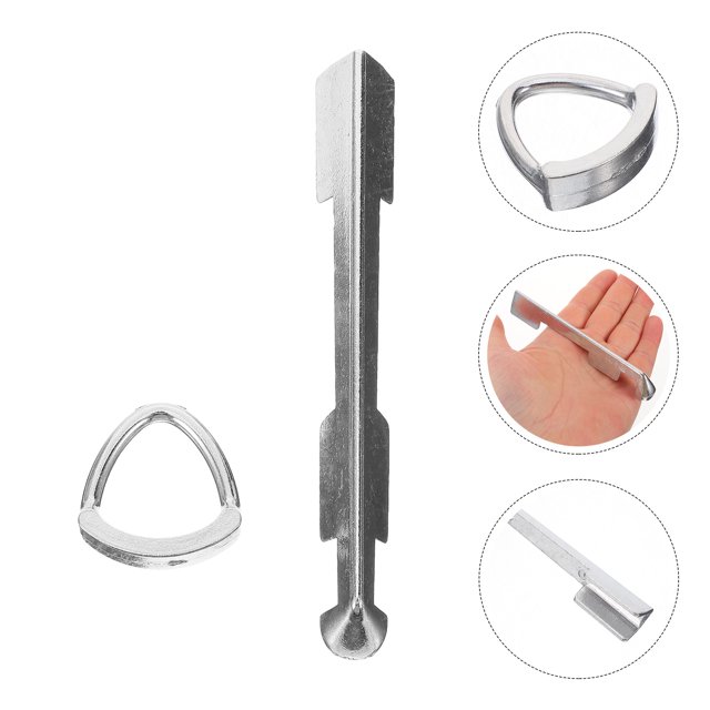 AURARMLET Outil de Serrage de Pointe de Queue en Alliage de Zinc pour Réparation et Serrage de Pointe de Queue Lot de 1 4.32x0.59x0.59 Po