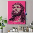 thumbnail image 4 of UXIEQU Jesus Christ Portrait Canvas Wall Art Print 15.75x11.81 Inches, 4 of 8