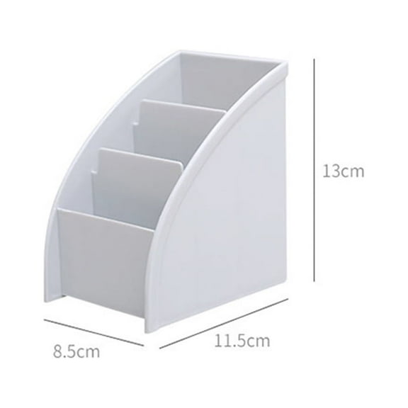 Trapezoidal Storage Box Boxes Living Room Case White