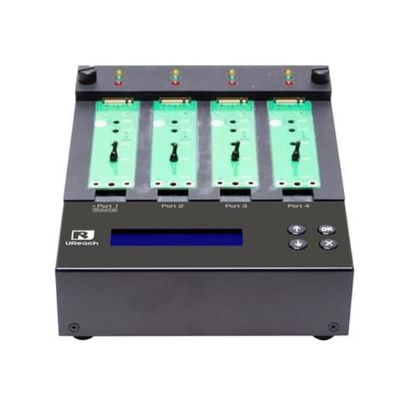 U-Reach NV-BMS4 Slim Version M.2 NVMe Duplicator & Sanitizer 1-3