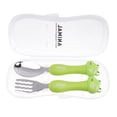 thumbnail image 1 of MasteelfCA 1 Set Animal Spoon Fork Kit Children Stainless Steel Tableware Student Cutlery, 1 of 7