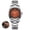 AD2554 Orange, variant on Men's Quartz Watches 36mm Stainless Steel Sapphire 100m Waterproof Luminous Dress Watch
