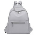 thumbnail image 2 of IELGY casual women's soft leather backpack, fashionable and high-end large-capacity commuting mommy backpack., 2 of 2