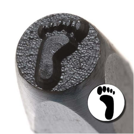 

Solid Right Footprint Punch Stamp For Blanks 1/5 Inch 5mm (1)