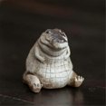 thumbnail image 3 of Alligator Statue Ornament, Alligator Baby Statue Garden Figurine, 3 of 5