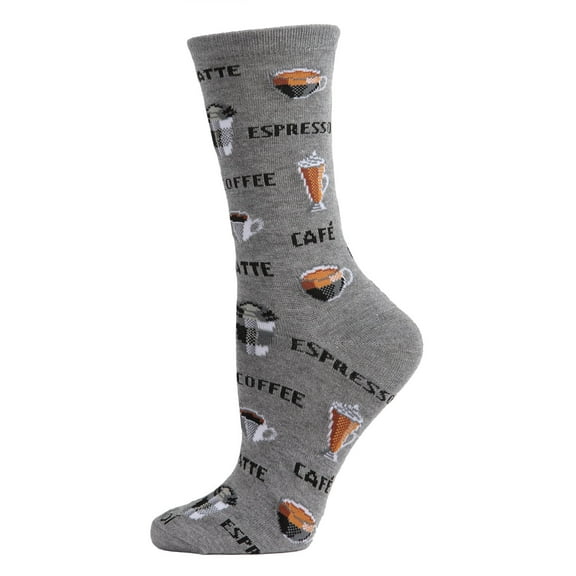 MeMoi Coffee Bamboo Blend Crew Socks - Mens - Male