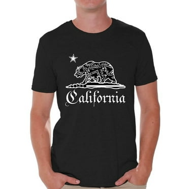 Awkward Styles California Republic Bandana Tshirt California Shirts for Men California Bear T Shirt Cali Gifts Cali T-Shirt Gifts from California