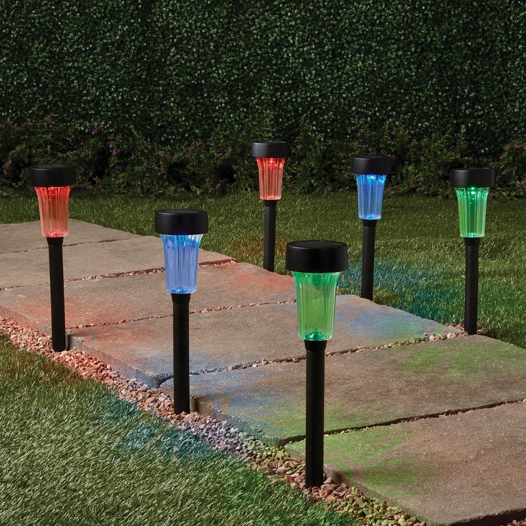 Mainstays Classic Flare Solar Powered Pathway and Landscape Light