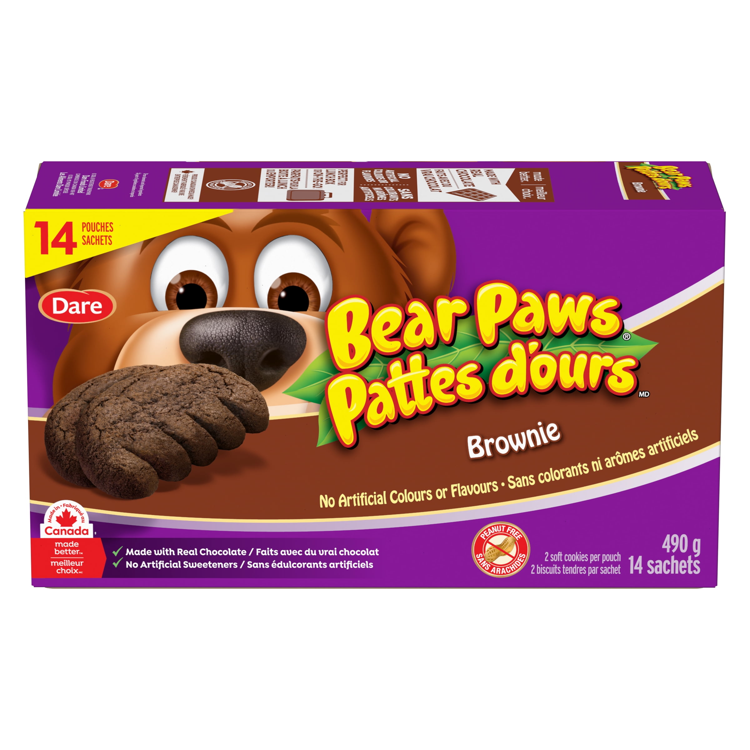 Biscuits Pattes d’ours Brownie