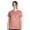 Desert-Pink, variant on Next Level Women's Cotton Relaxed T-Shirt 100% Ring-Spun Cotton Casual Short Sleeve Crew Neck Tee (Black, L)