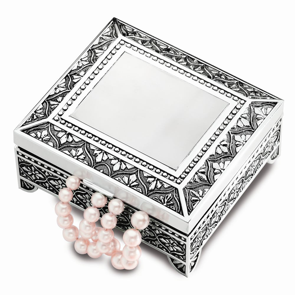 Yesbay 3 Pcs Small Square Ring Earring Bracelet Necklace Box ,Cardboard Jewelry  Gift Boxes Grey 